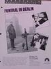 Funeral in Berlin (Michael Caine) promo card