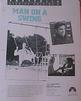 Man on a Swing (Cliff Robertson) promo card