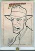 Indiana Jones Heritage Sketch Card: Indy by Gutierrez