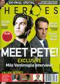 HEROES OFFICIAL MAGAZINE SPECIAL #4 NEWSSTAND EDITION