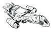 FIREFLY SERENITY IN FLIGHT BUMPER STICKER 