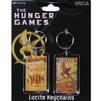 HUNGER GAMES LUCITE KEYCHAIN SET OF 2