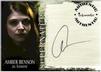 SUPERNATURAL SEASON 2 AUTOGRAPH: AMBER BENSON A-14