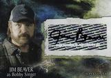 SUPERNATURAL SEASON 3 A-20 AUTOGRAPH JIM BEAVER AS BOBBY SINGER