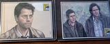 SDCC 2011 EXCLUSIVE SUPERNATURAL SKETCH CARD PRINT SET